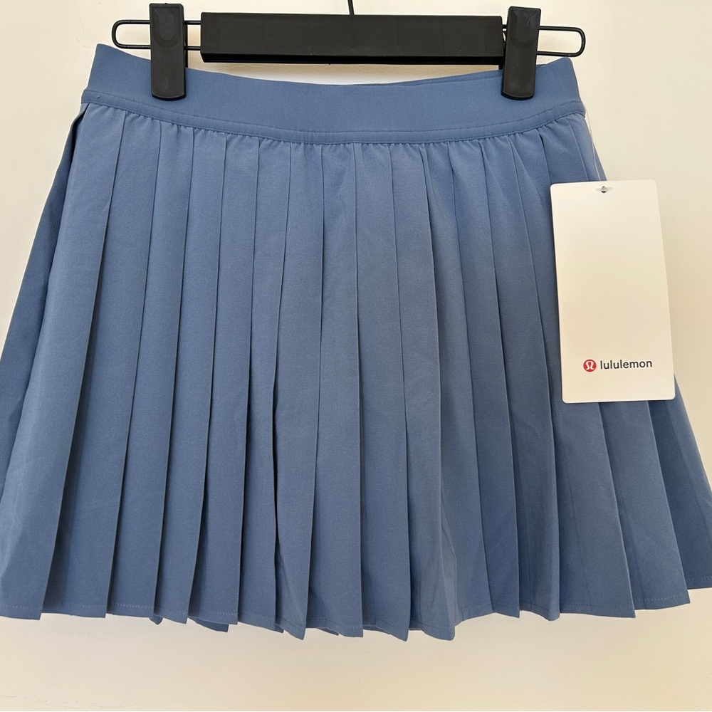 Lululemon high rise pleated tennis skirt OASB 4